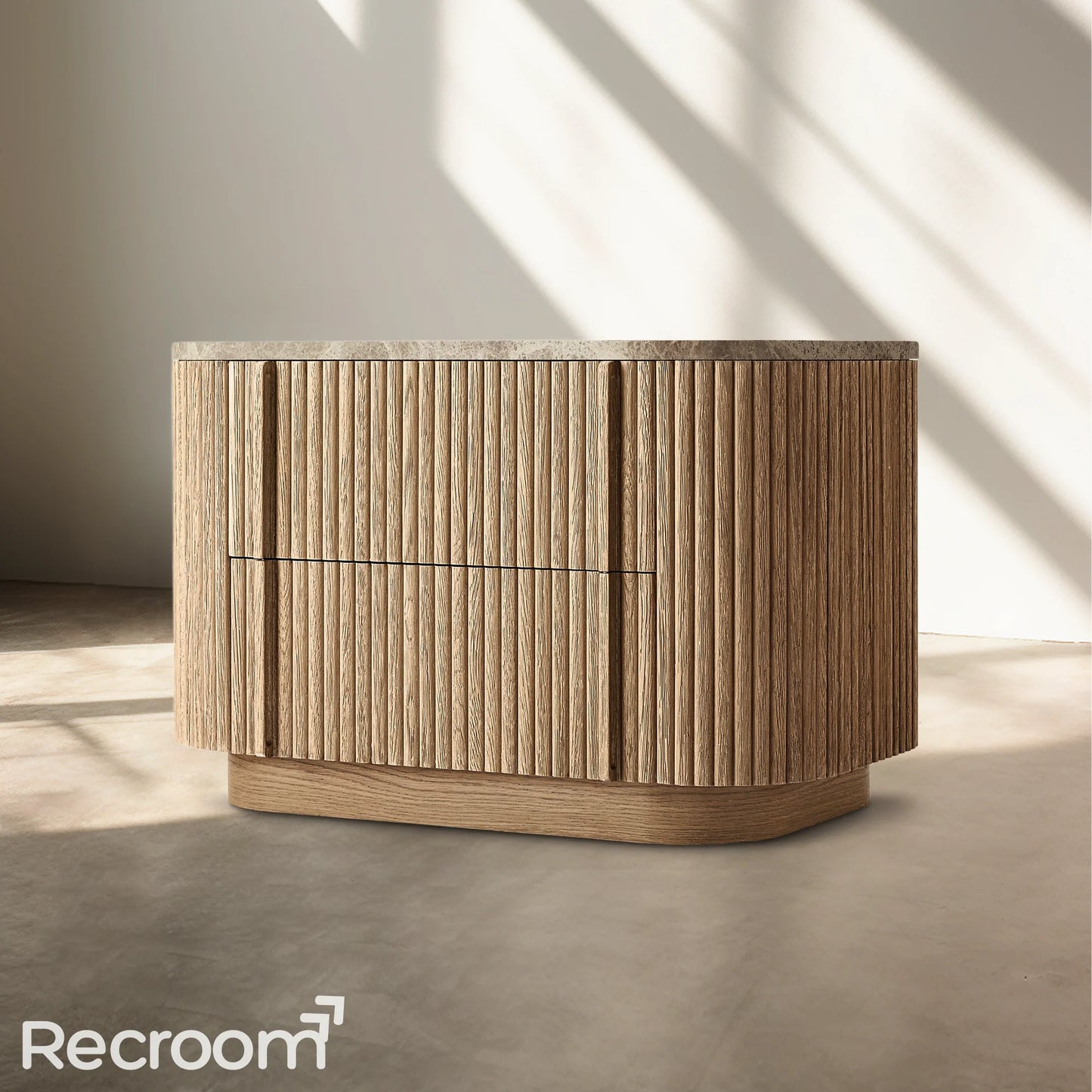 Muelholland Emperador Closed Nightstand