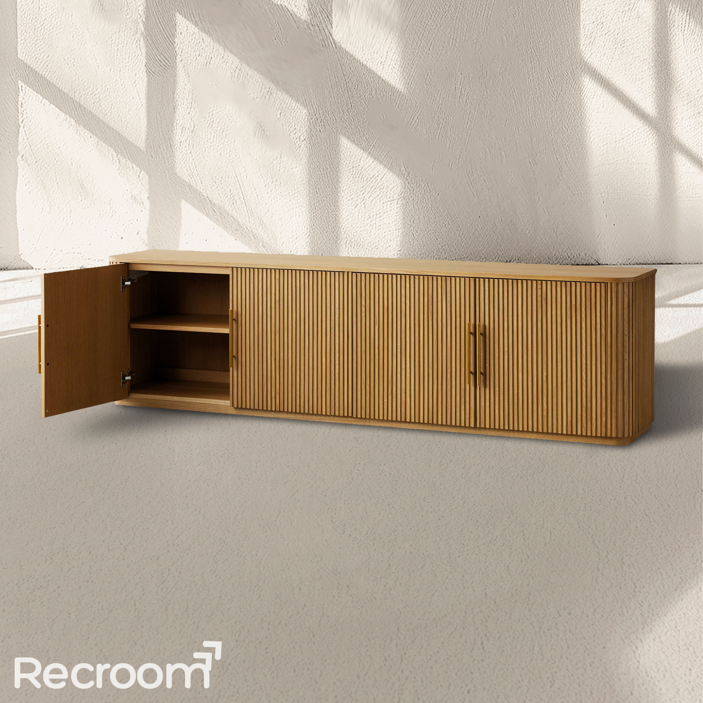 Finn Wood Media Console