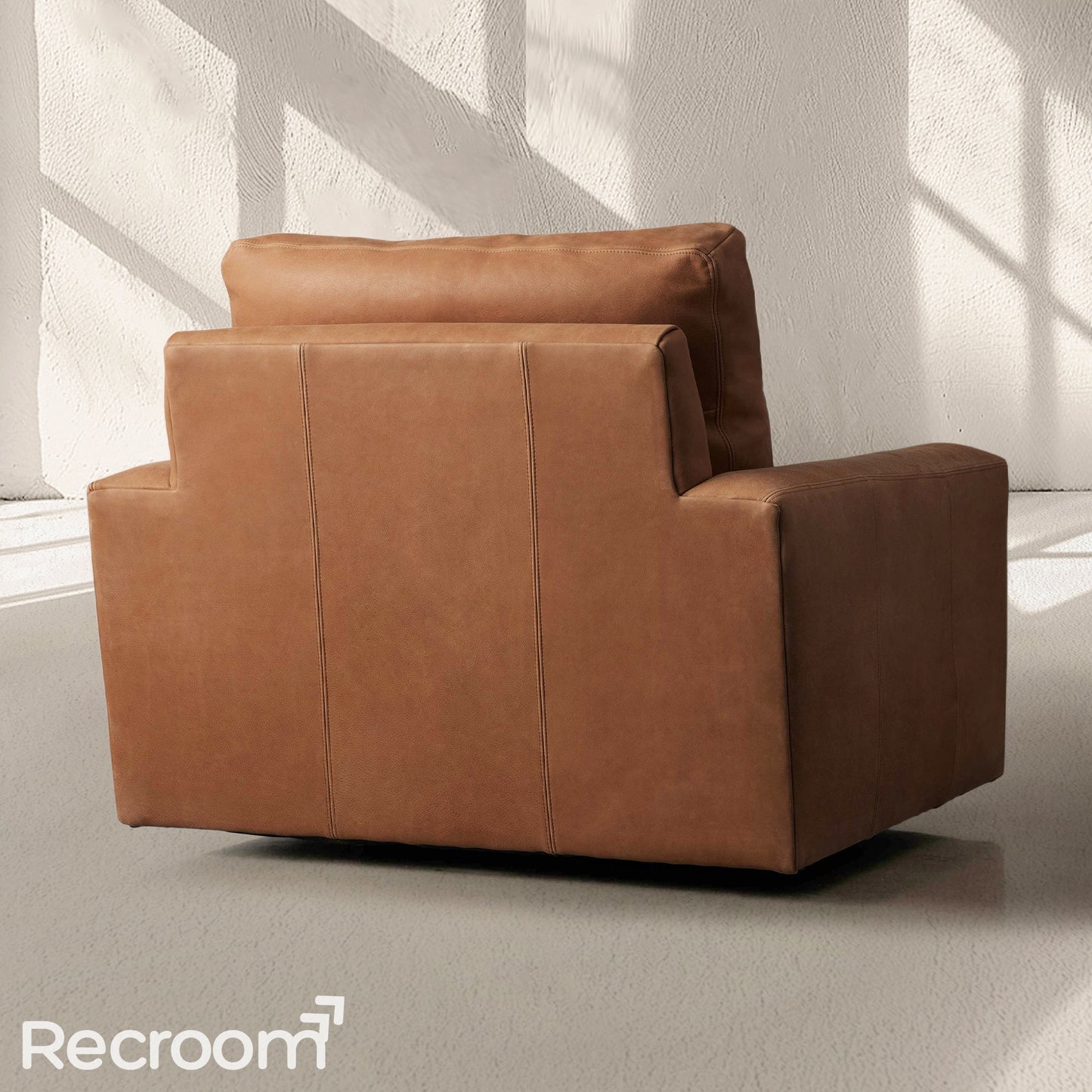 Rellington Leather Swivel Chair