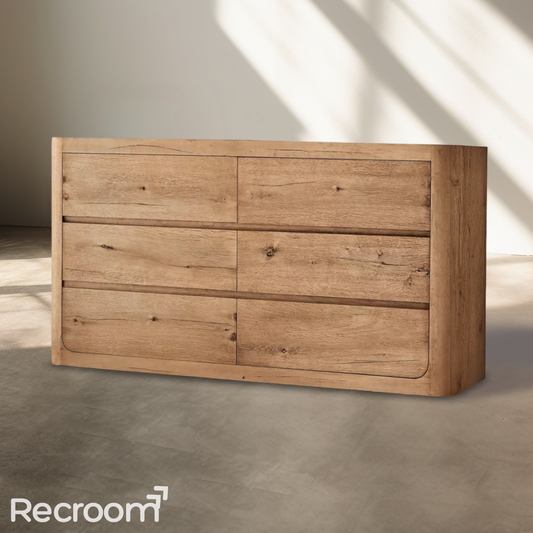 Oslo 6-Drawer Dresser