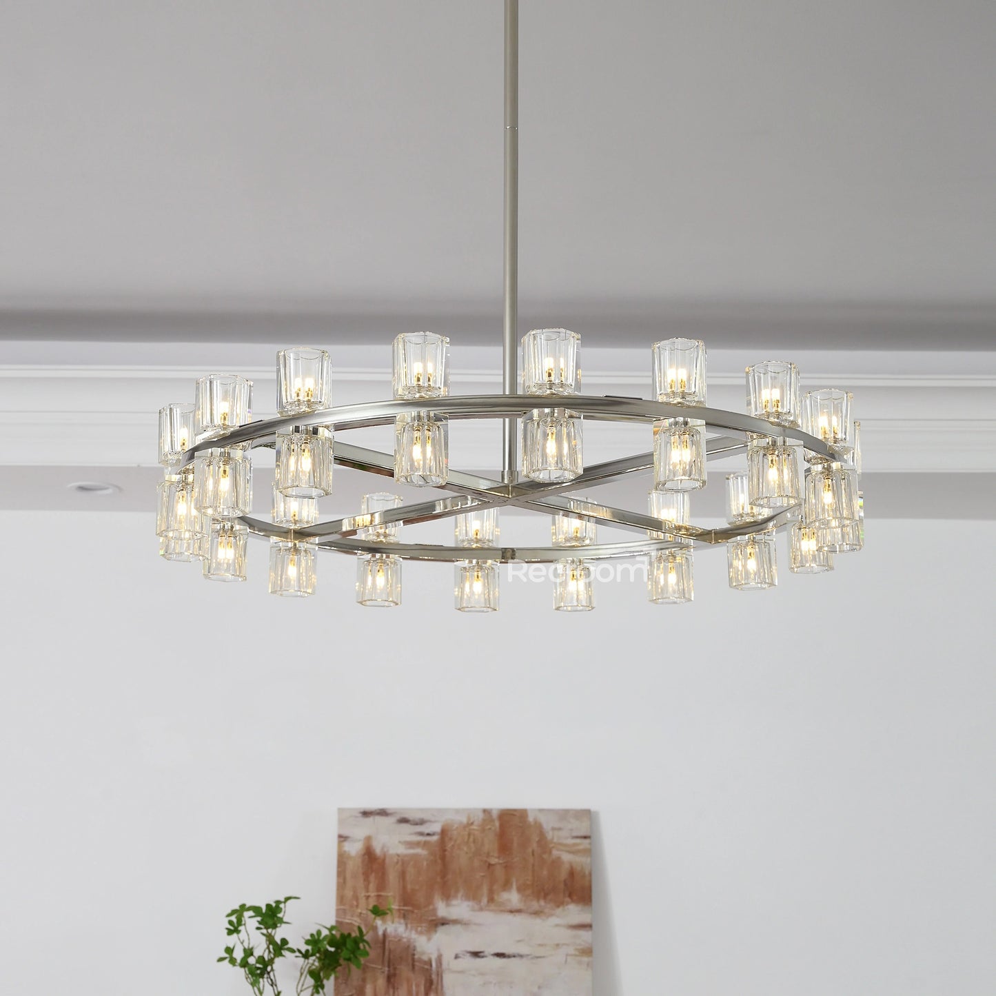 Arcachonest Round Chandelier 36"