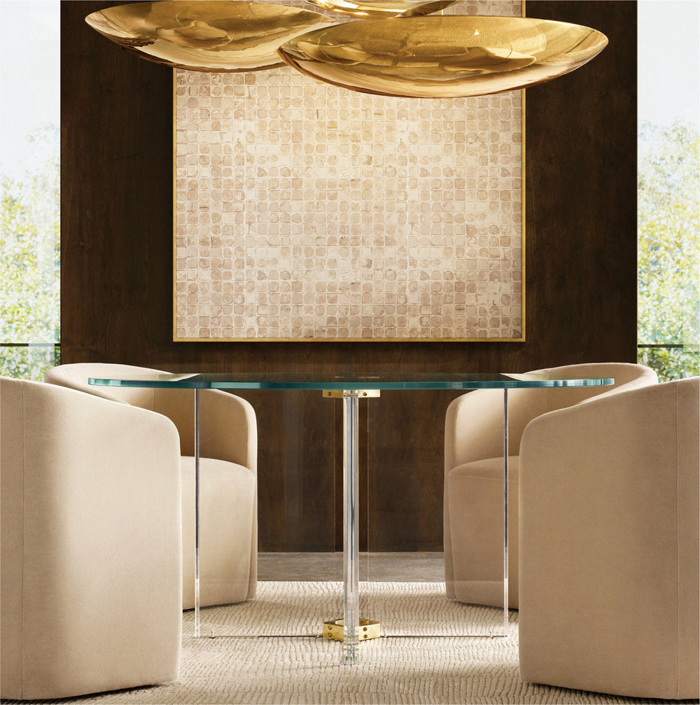 ITALIAN DISH PENDANT 30" TWO 18" RODS