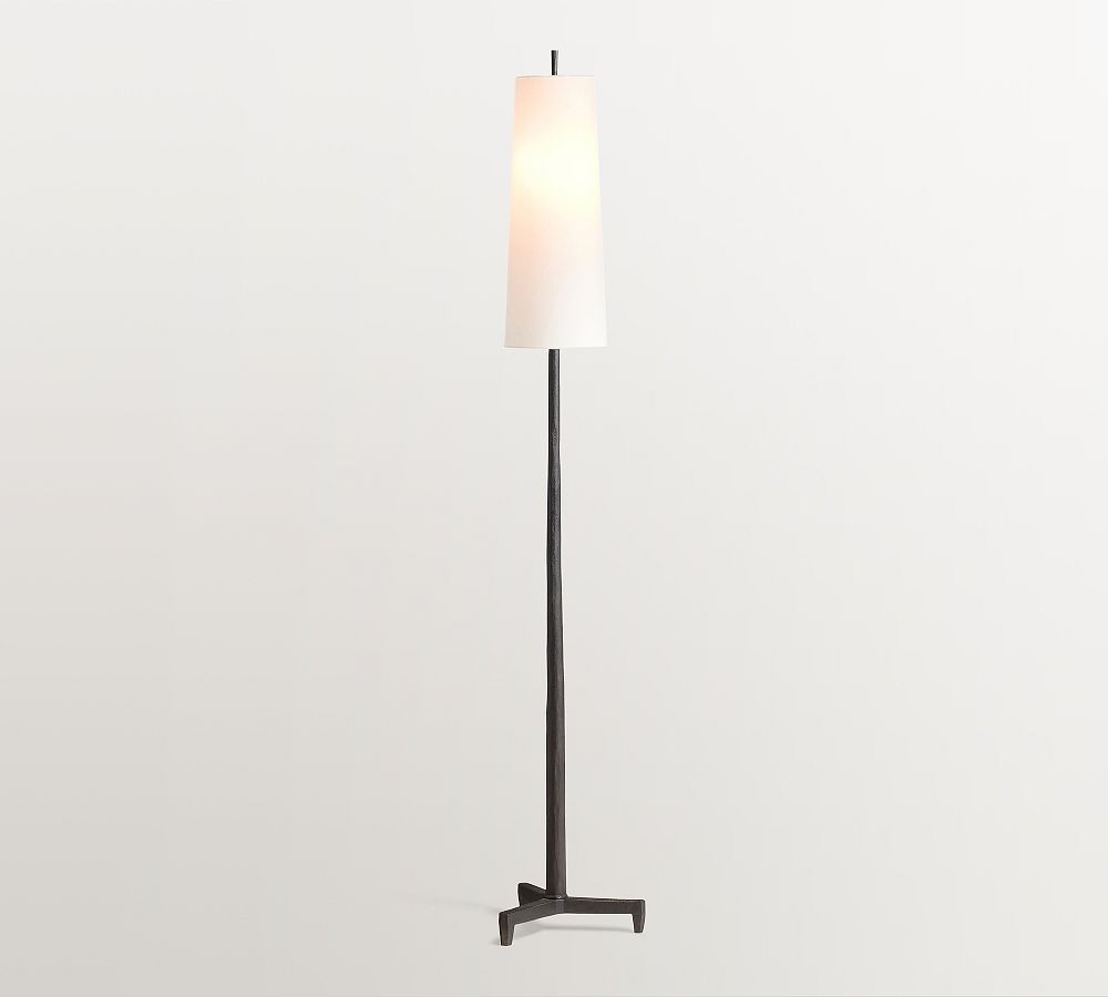 Fallon Forged-Iron Floor Lamp (70")