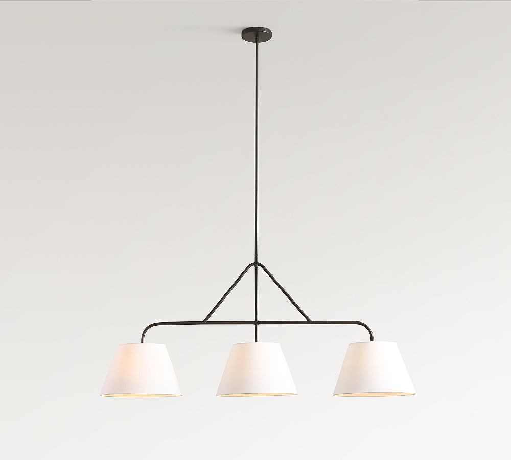 Fallon Forged-Iron Linear Multi Pendant (39")