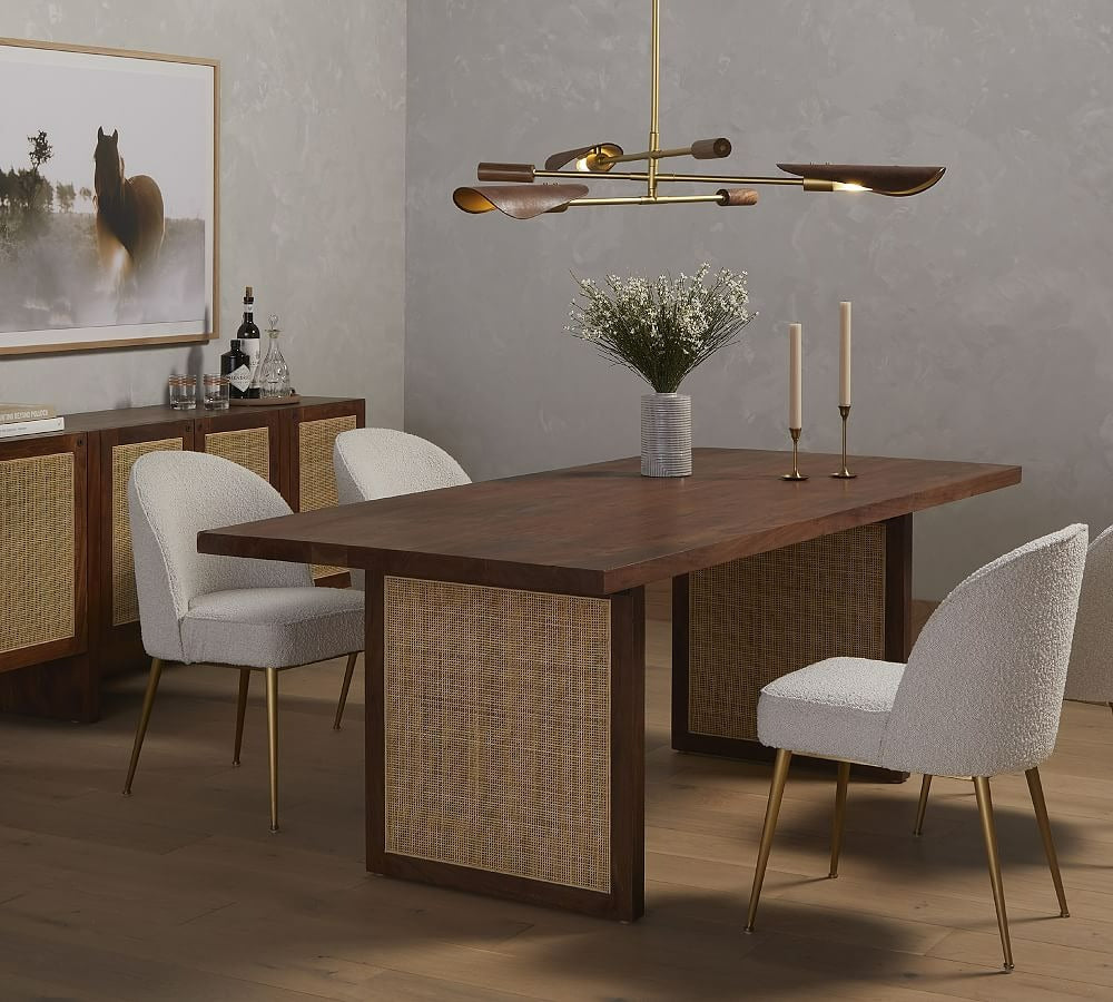 Canlish Leather Chandelier 53"