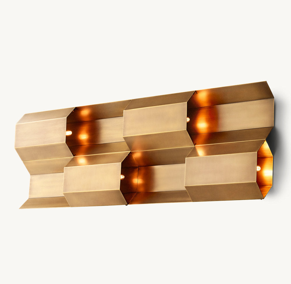 Modernist Grid Sconce