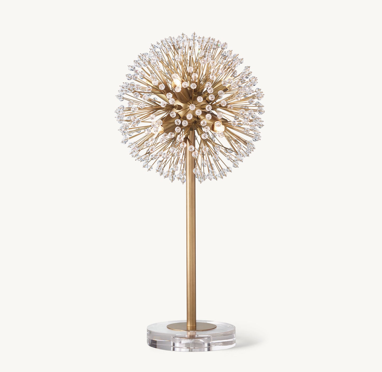 Arora Crystal Table Lamp 21"H