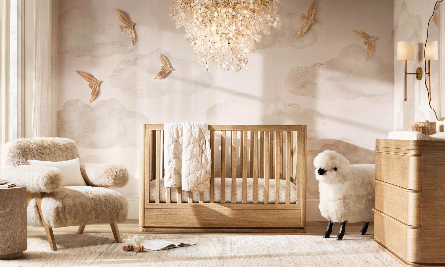 Arabella Wide Glass Branch Pendant 30"D