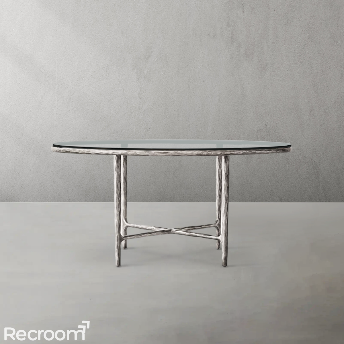 Thaddeo Glass Round Dining Table