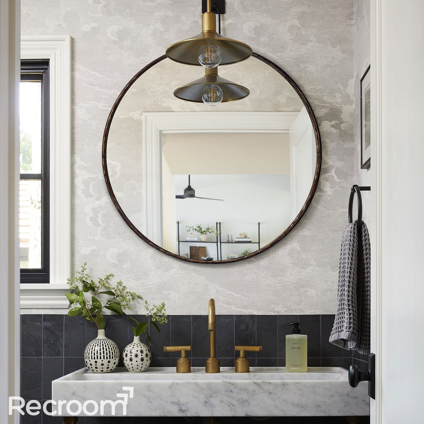 Thaddeo Round Mirror