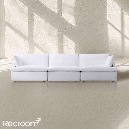 Kloud Modular Track Arm 3-Piece Sofa