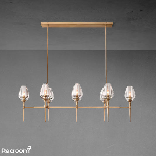 Tuilp Linear Chandelier 52"