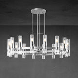 Lavelle Glass Round Chandelier 48"