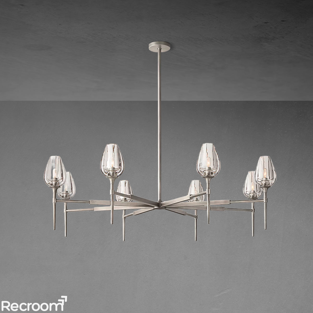 Tuilp Round Chandelier 54"