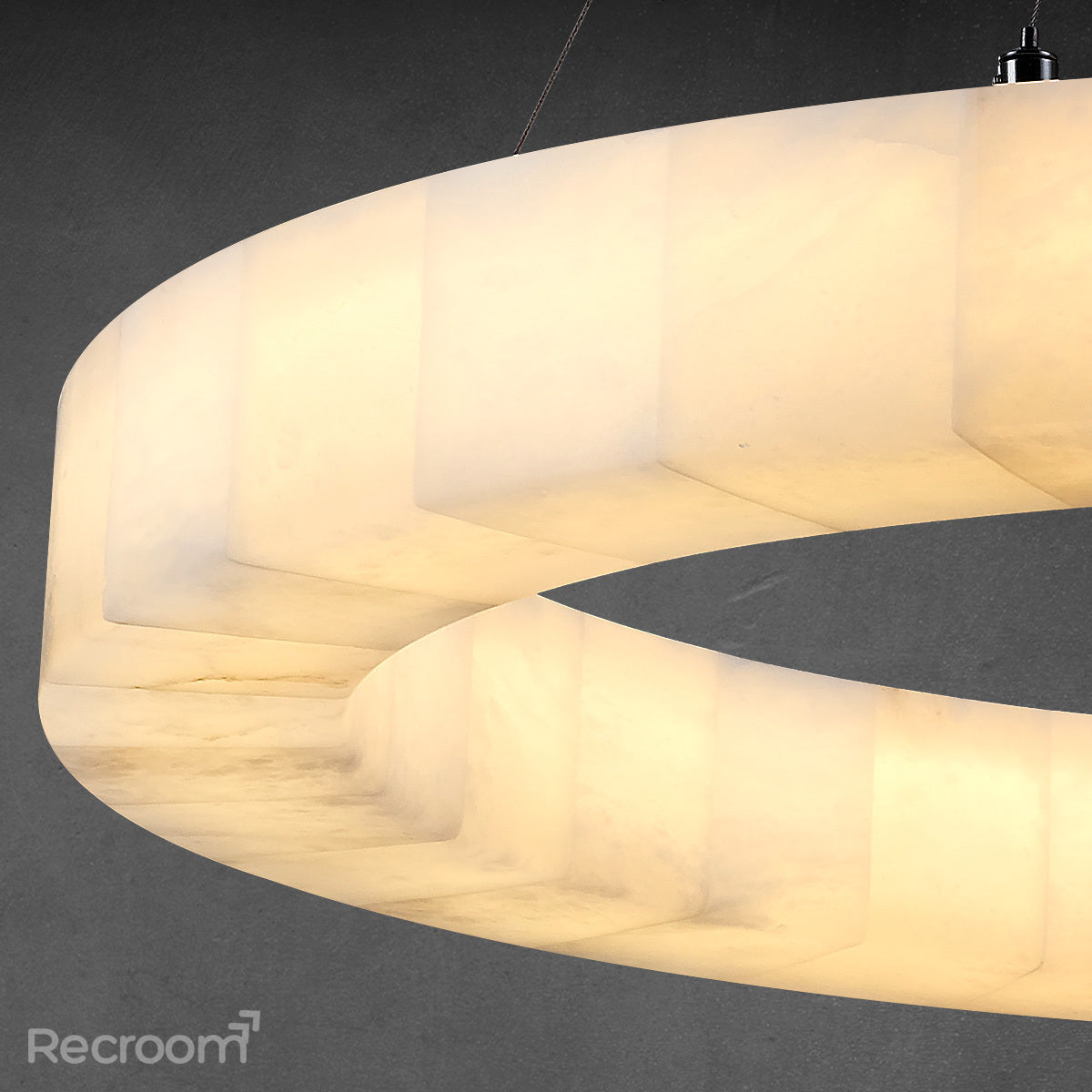 Rivager Lueur Round Chandelier 60"