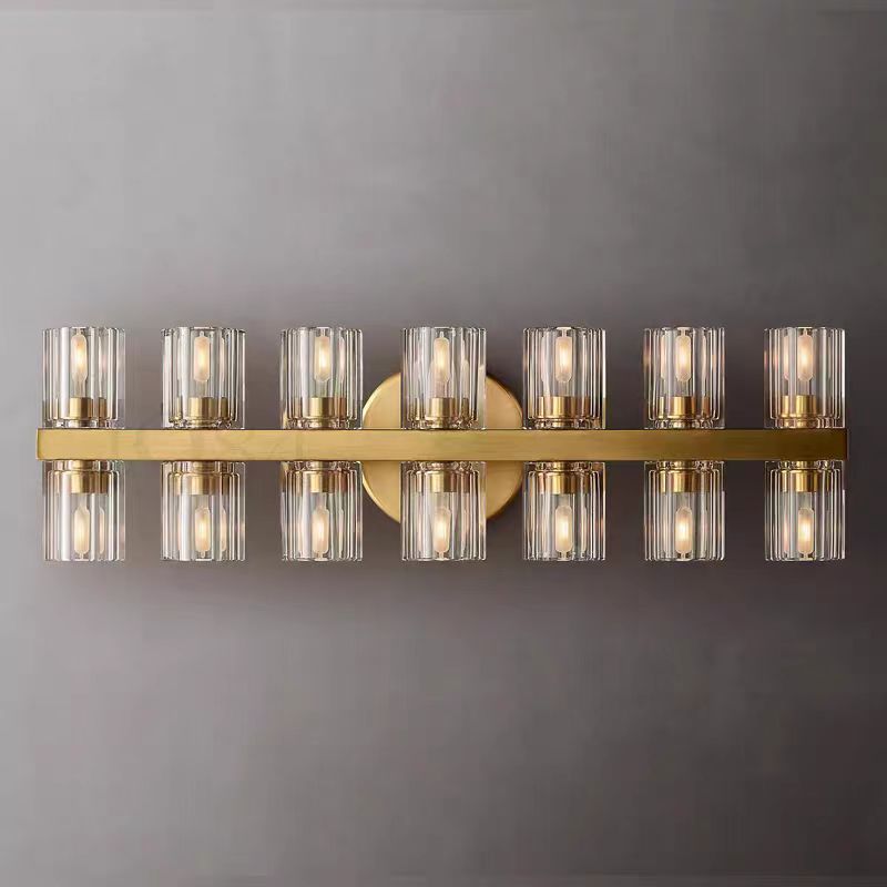 Arcachonest Crystal Wall Sconce 20"W