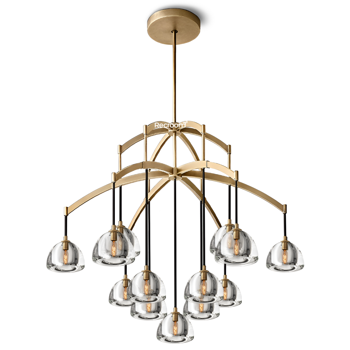 Hemisphero Round Chandelier 48"