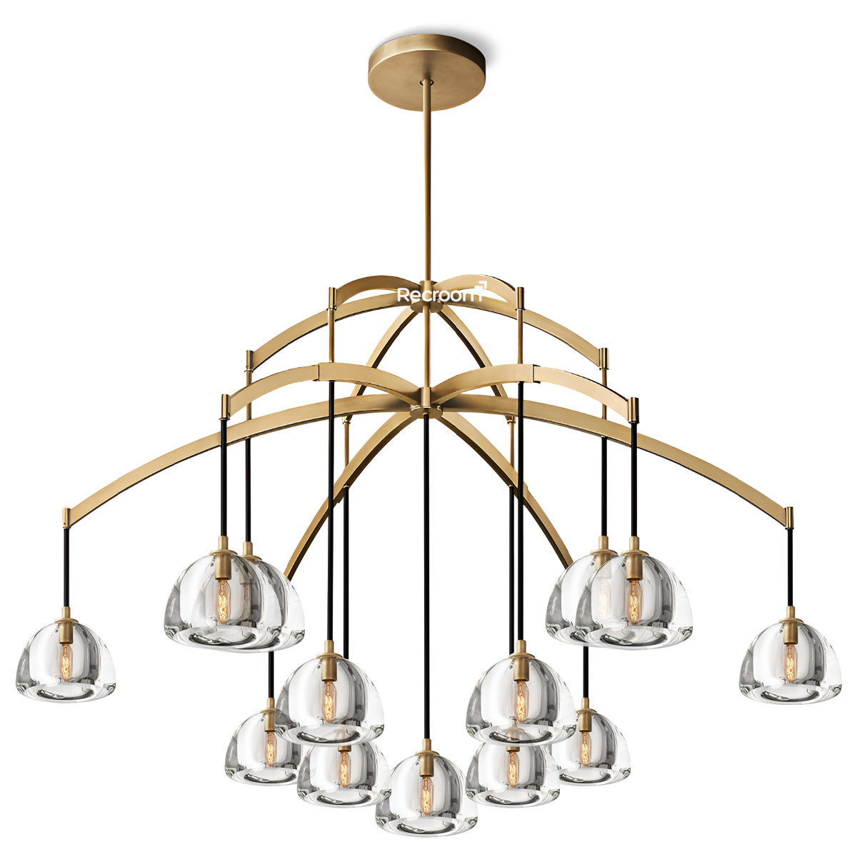 Hemisphero Round Chandelier 60"