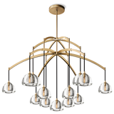 Hemisphero Round Chandelier 60"
