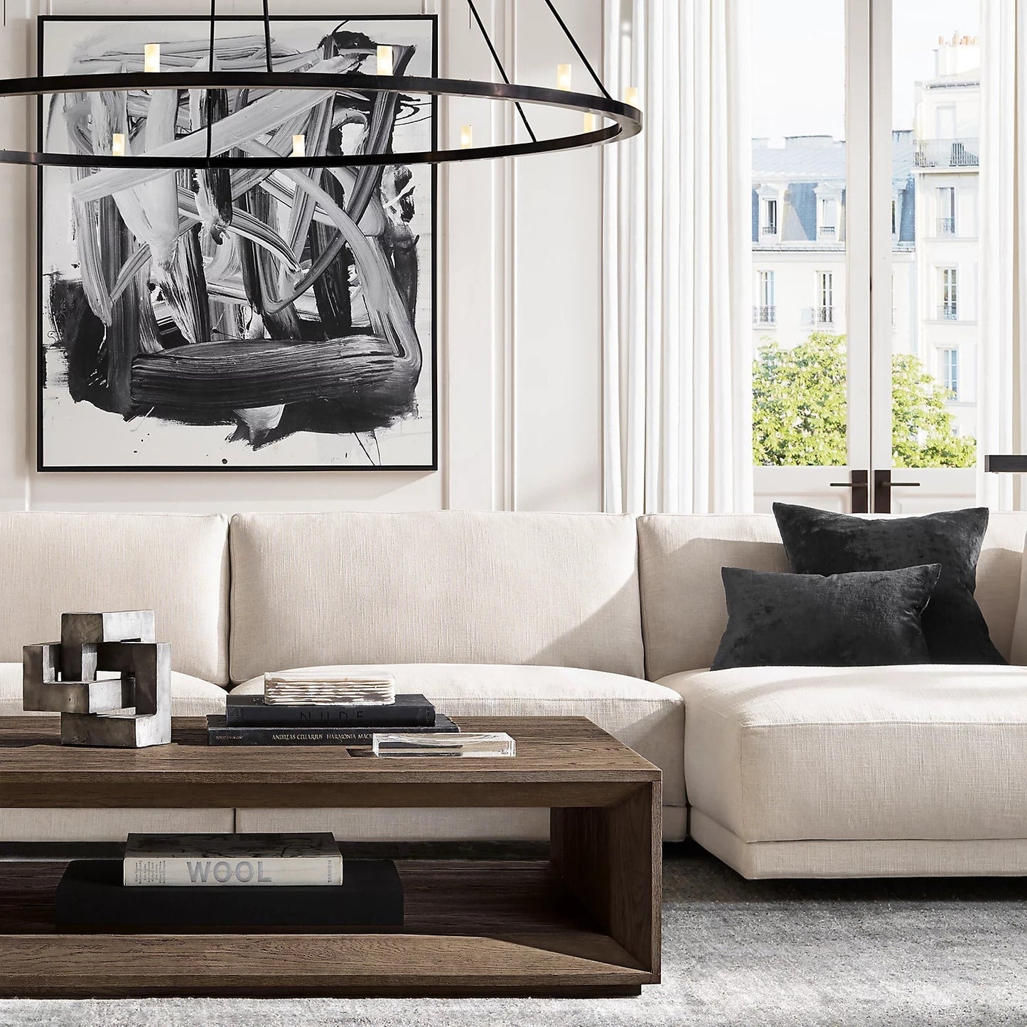 Renne Round Chandelier 48" 60"