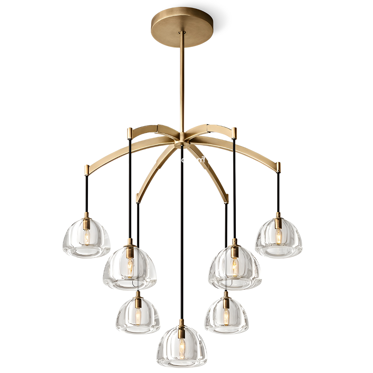 Hemisphero Round Chandelier 36"