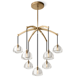 Hemisphero Round Chandelier 36"