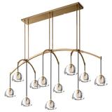 Hemisphero Linear Chandelier 72"