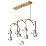 Hemisphero Linear Chandelier 54"