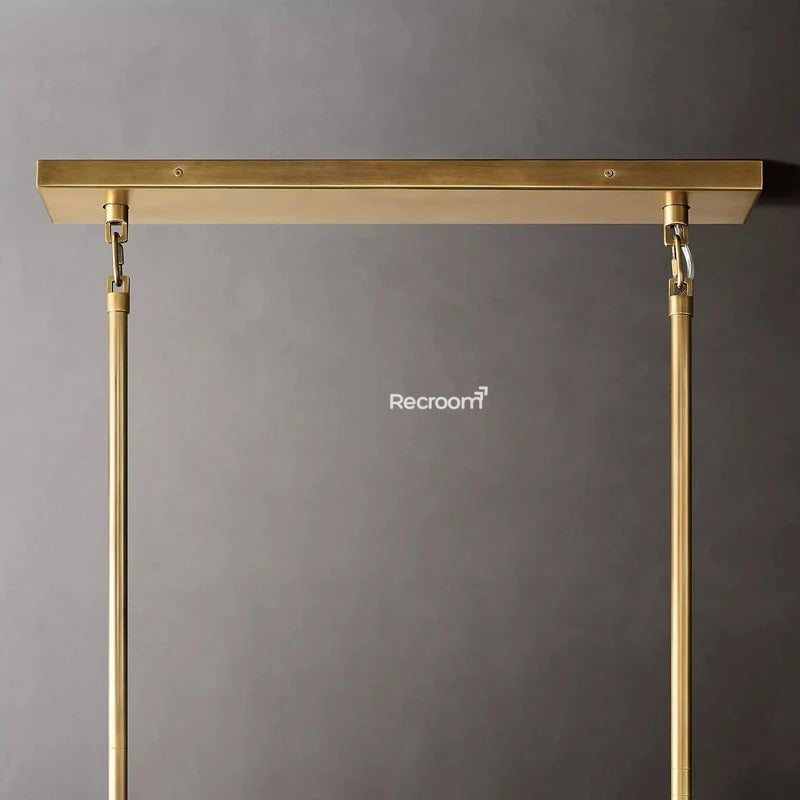 Chia Rectangular Chandelier 54"