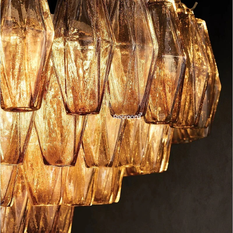 Chia Rectangular Chandelier 54"