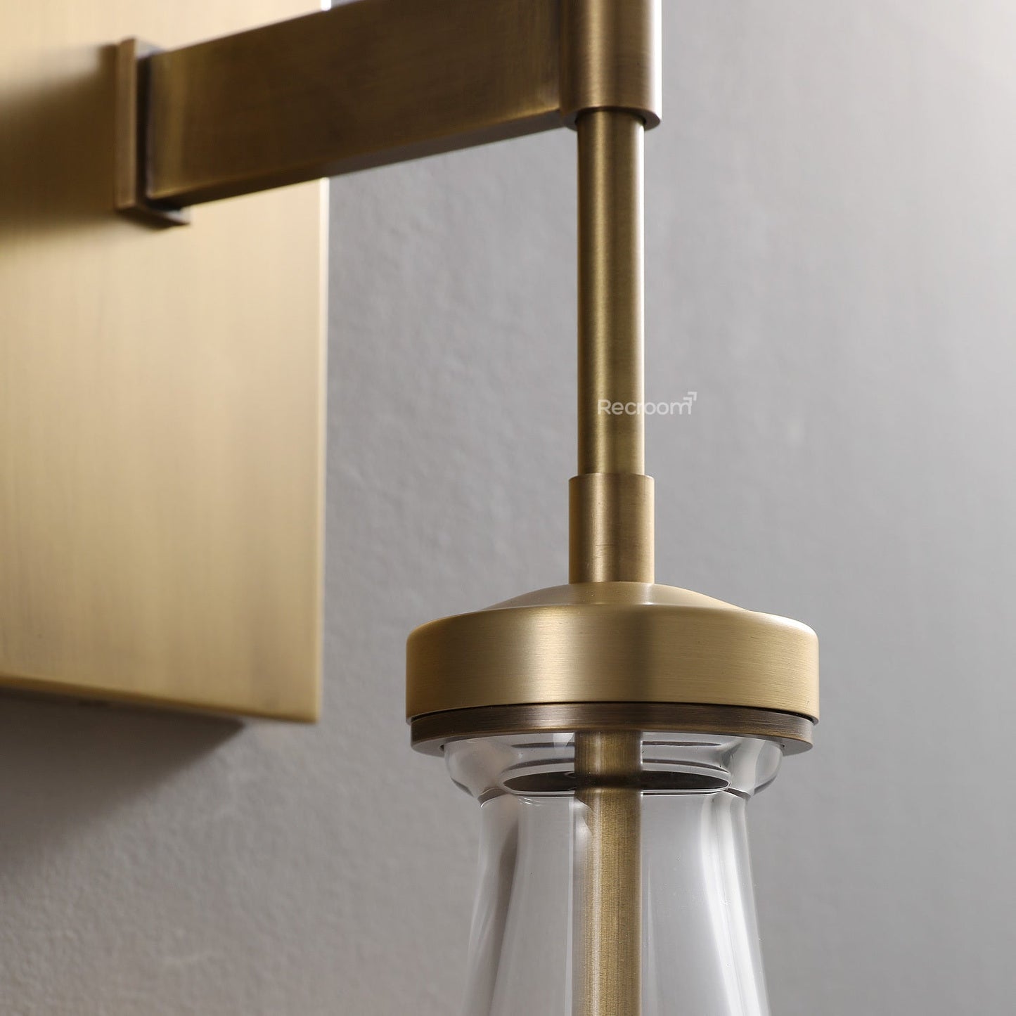 Raindrop Wall Sconce 5" Rod