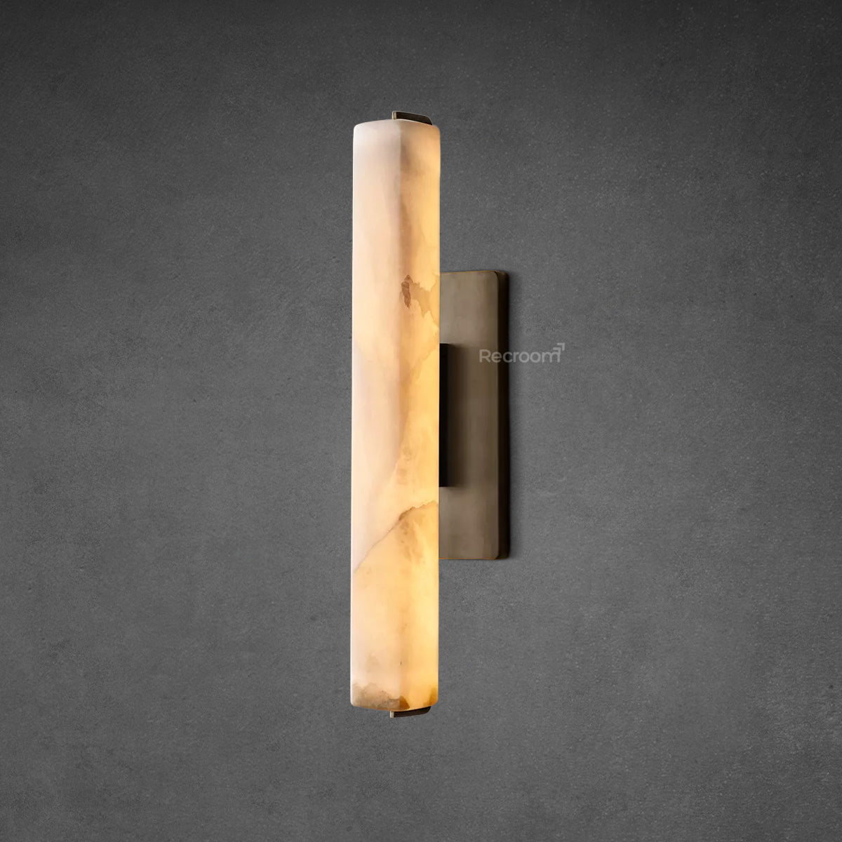 Auduben Alabaster Single Sconce 15" 19" 25"