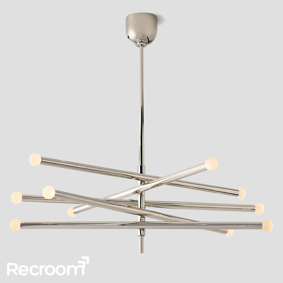 Rusell 10-Light Mobile Orb Chandelier 38"