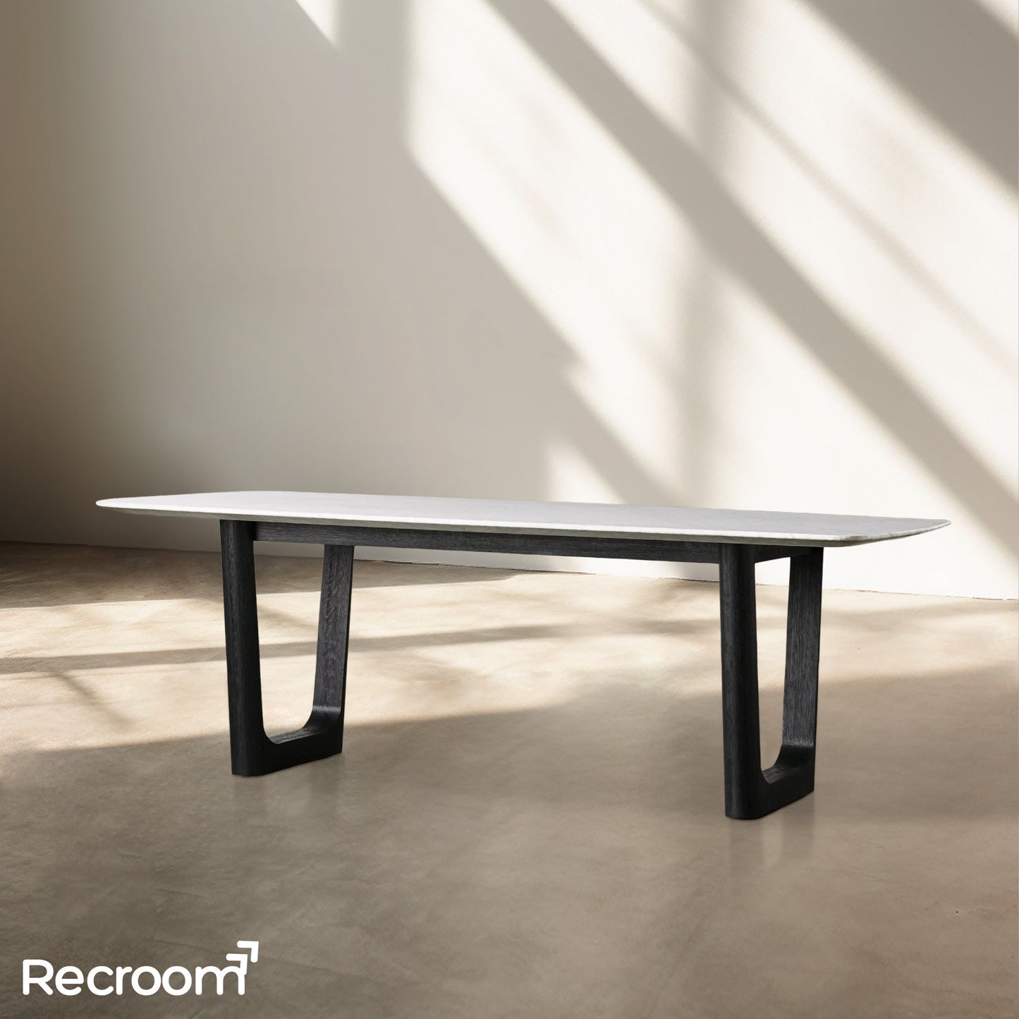 San Germani Stone Dining Table with Rennes Base