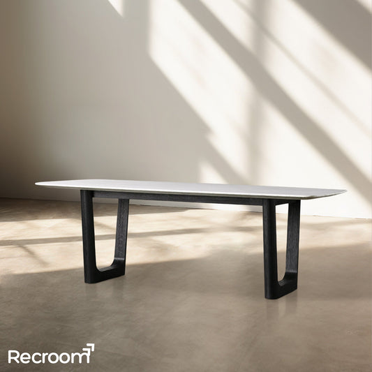 San Germani Stone Dining Table with Rennes Base