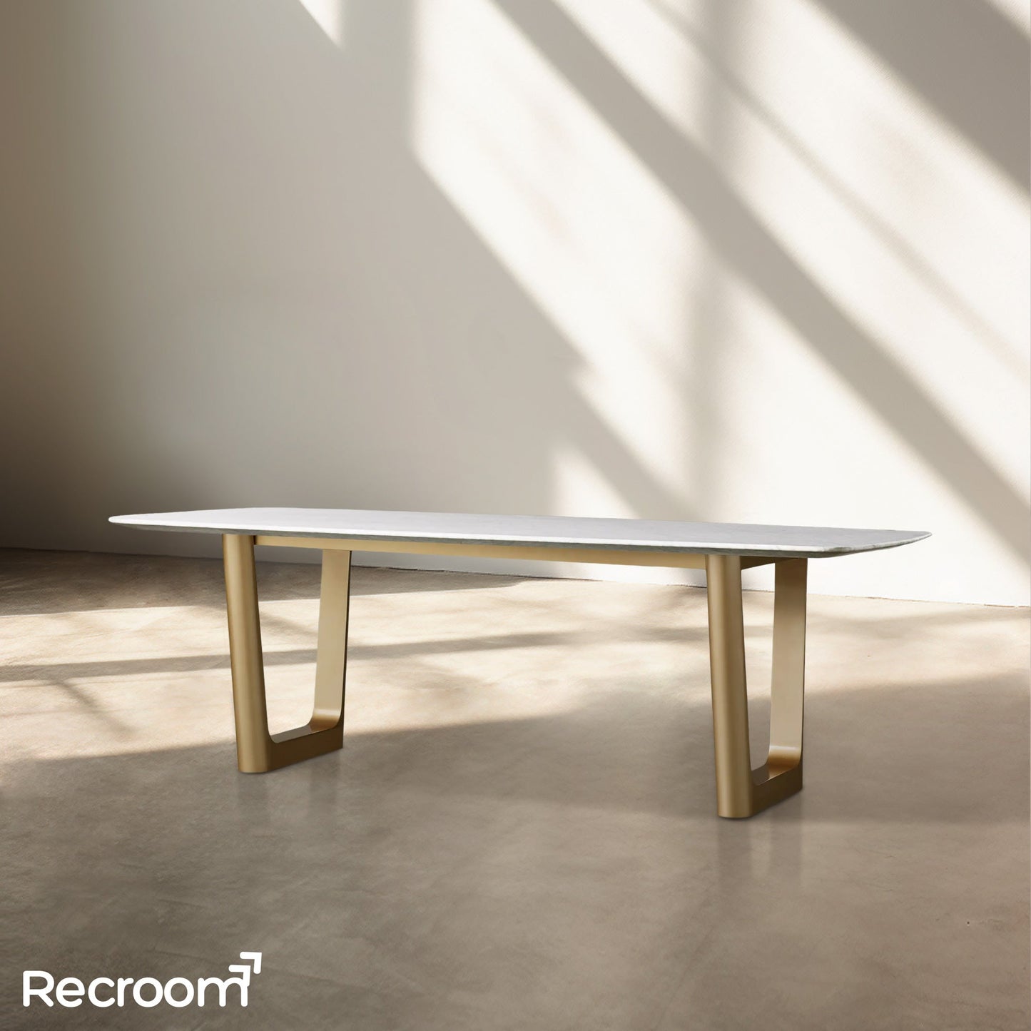 San Germani Stone Dining Table with Rennes Base