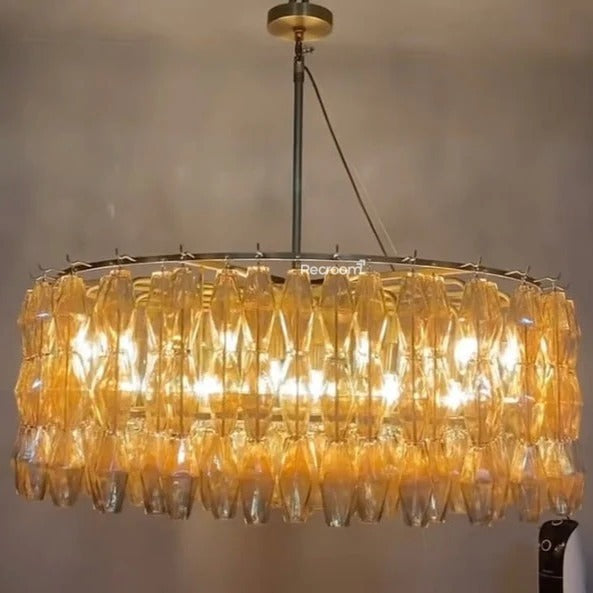 Chia Round Chandelier 37"