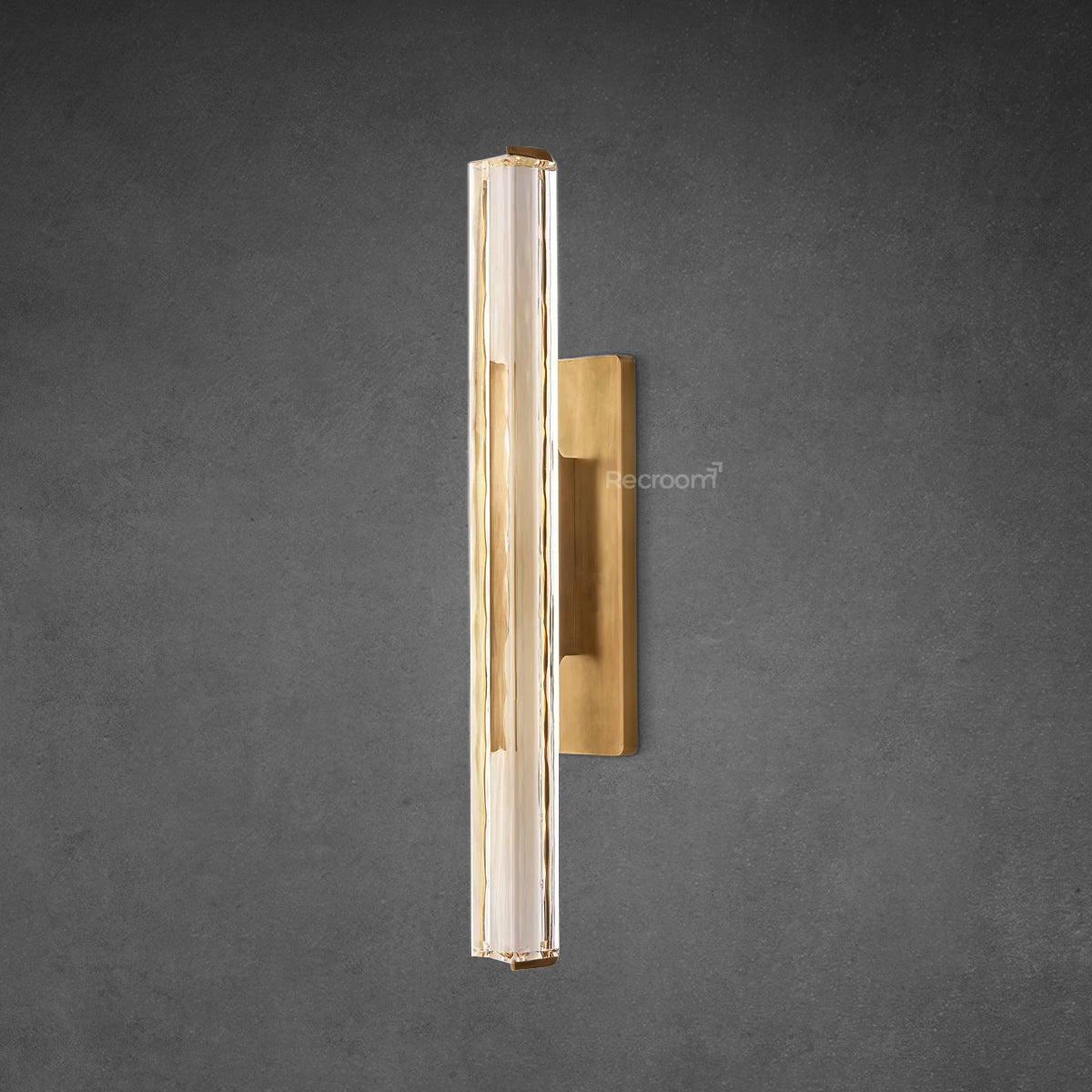 Auduben Crystal Single Sconce 15" 19" 25"