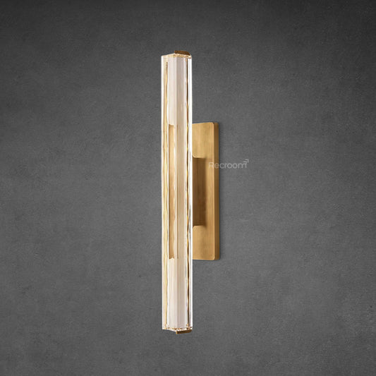 Auduben Crystal Single Sconce 15" 19" 25"