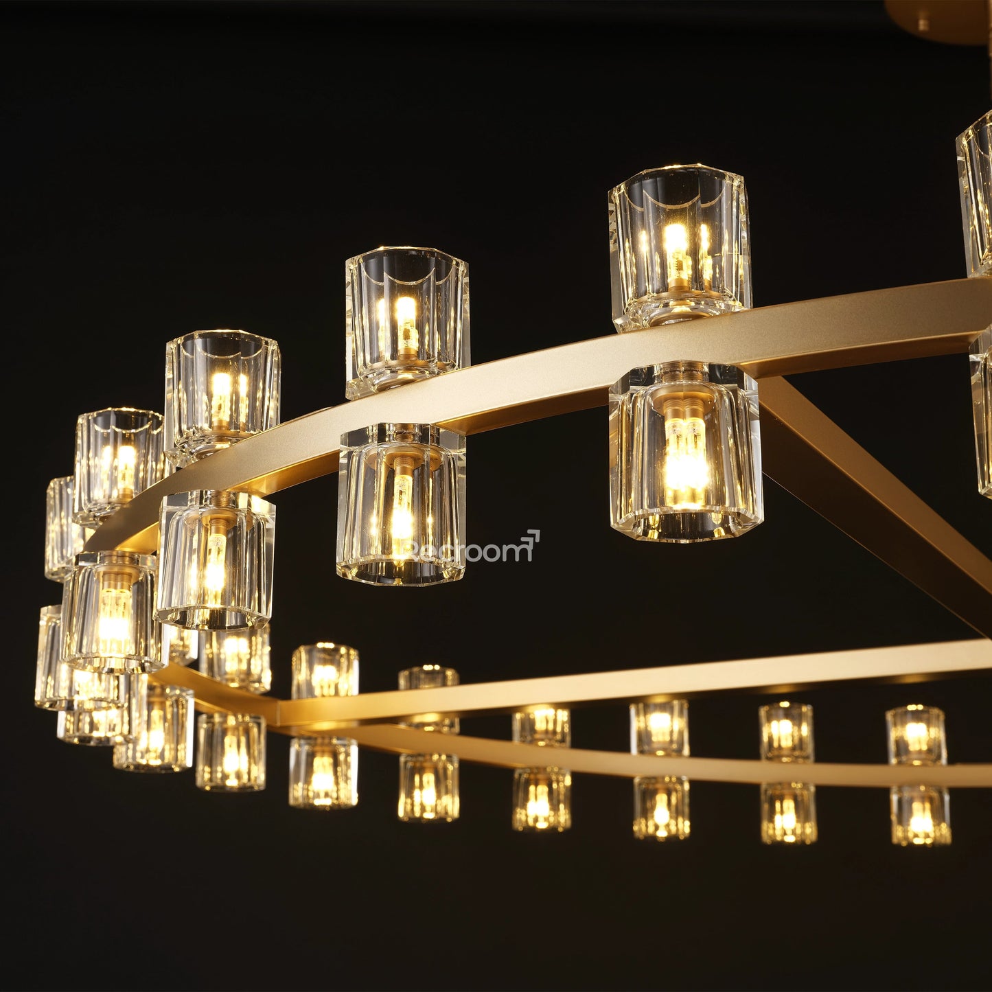 Arcachonest Round Chandelier 60"