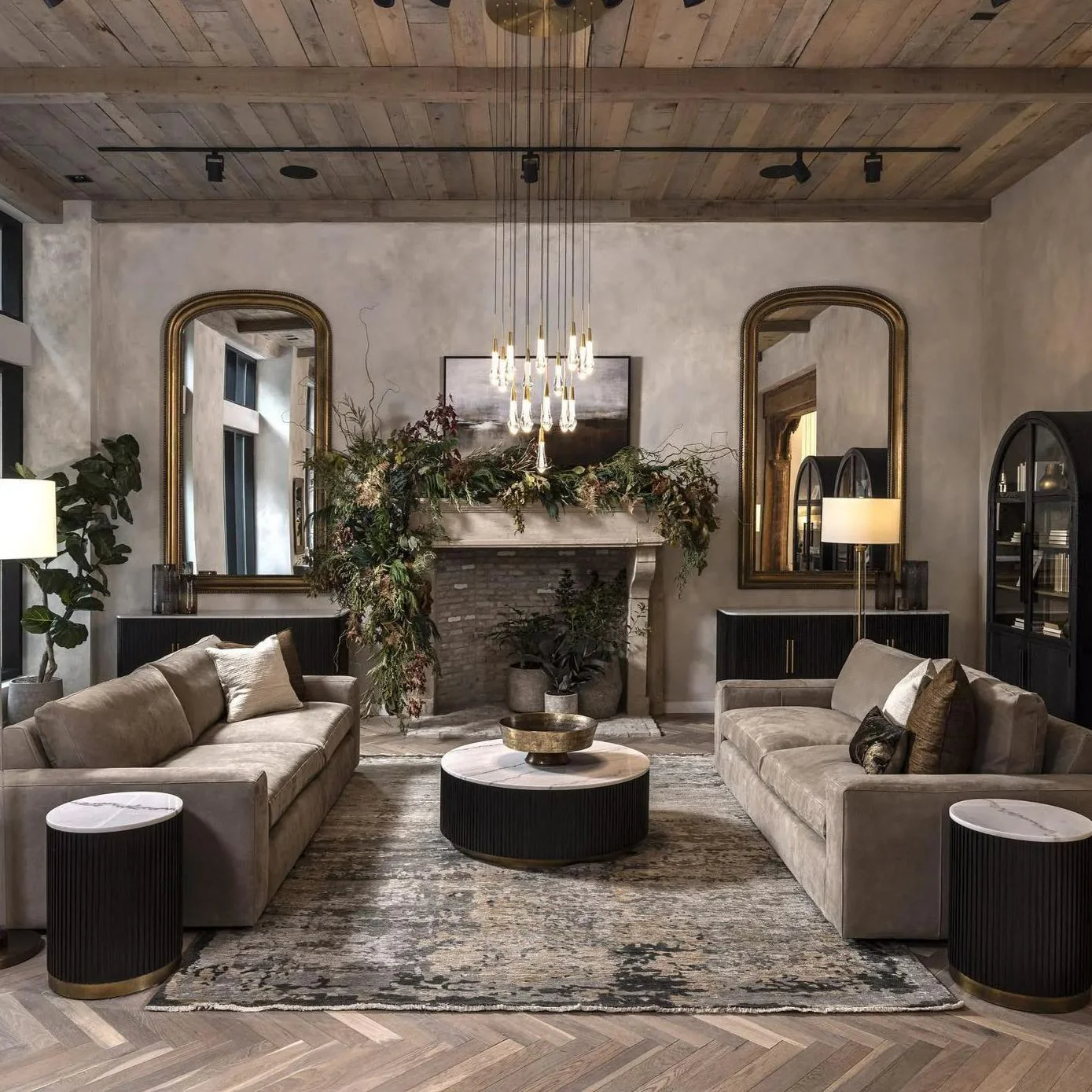 Solitaire Crystal Round Chandelier 17" 24" 36" 40'' 48'' 58"D