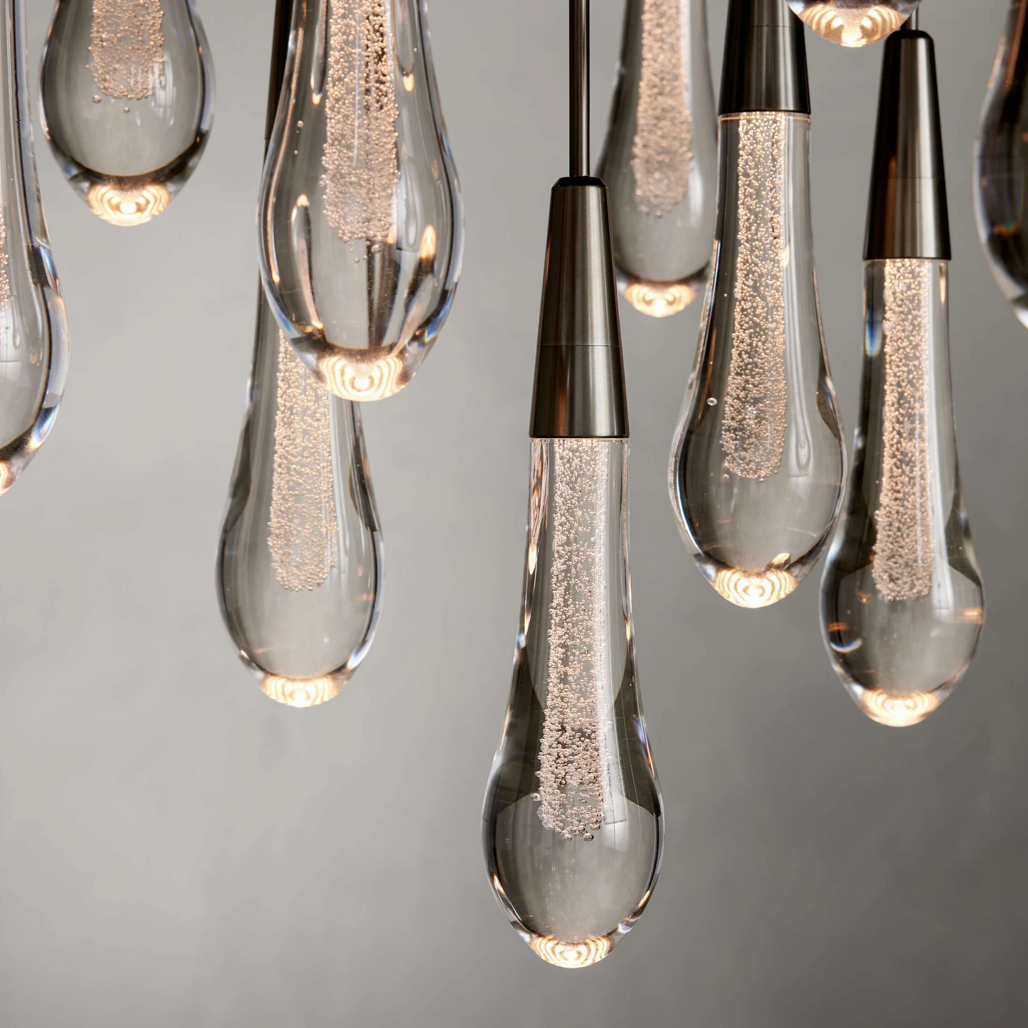 Solitaire Crystal Round Chandelier 17" 24" 36" 40'' 48'' 58"D