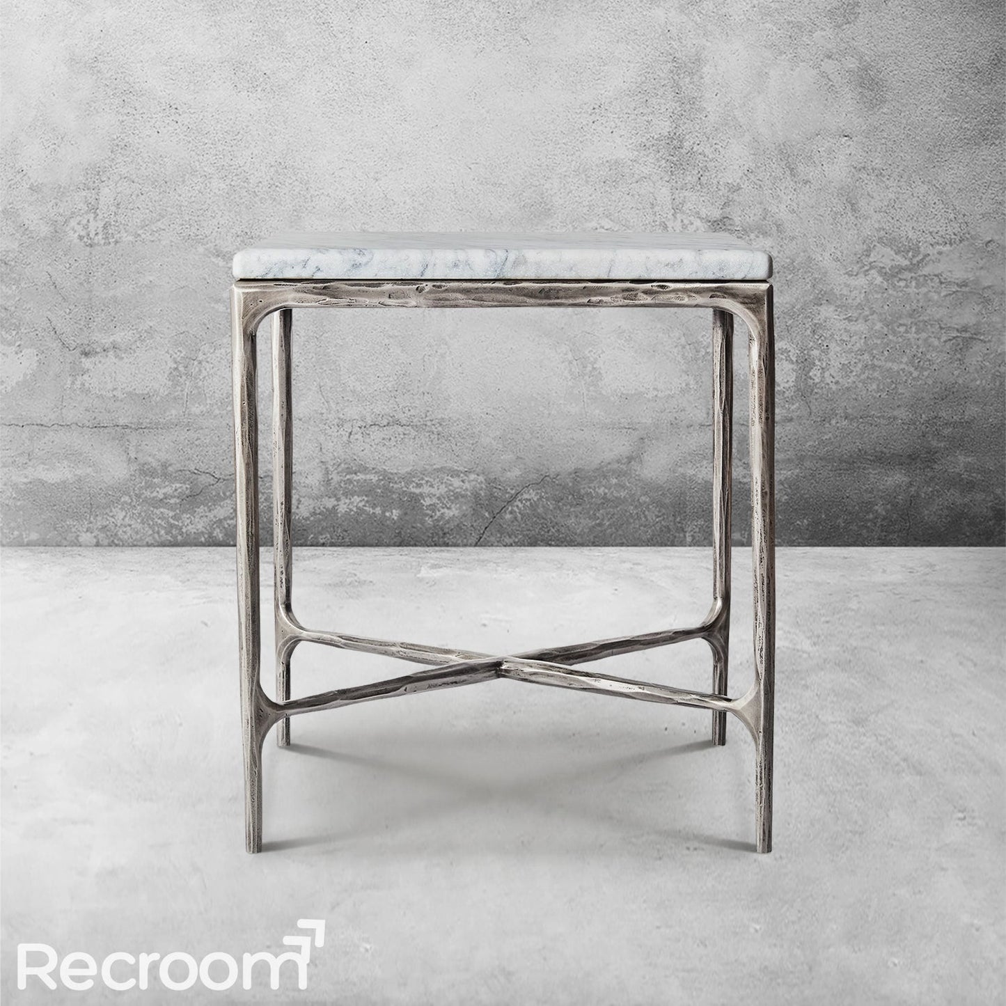 Thaddeo Square Side Table 18" 22"