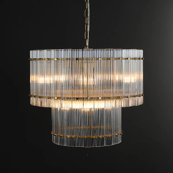 San Marcon Round Chandelier 22" 37" 48" 60"