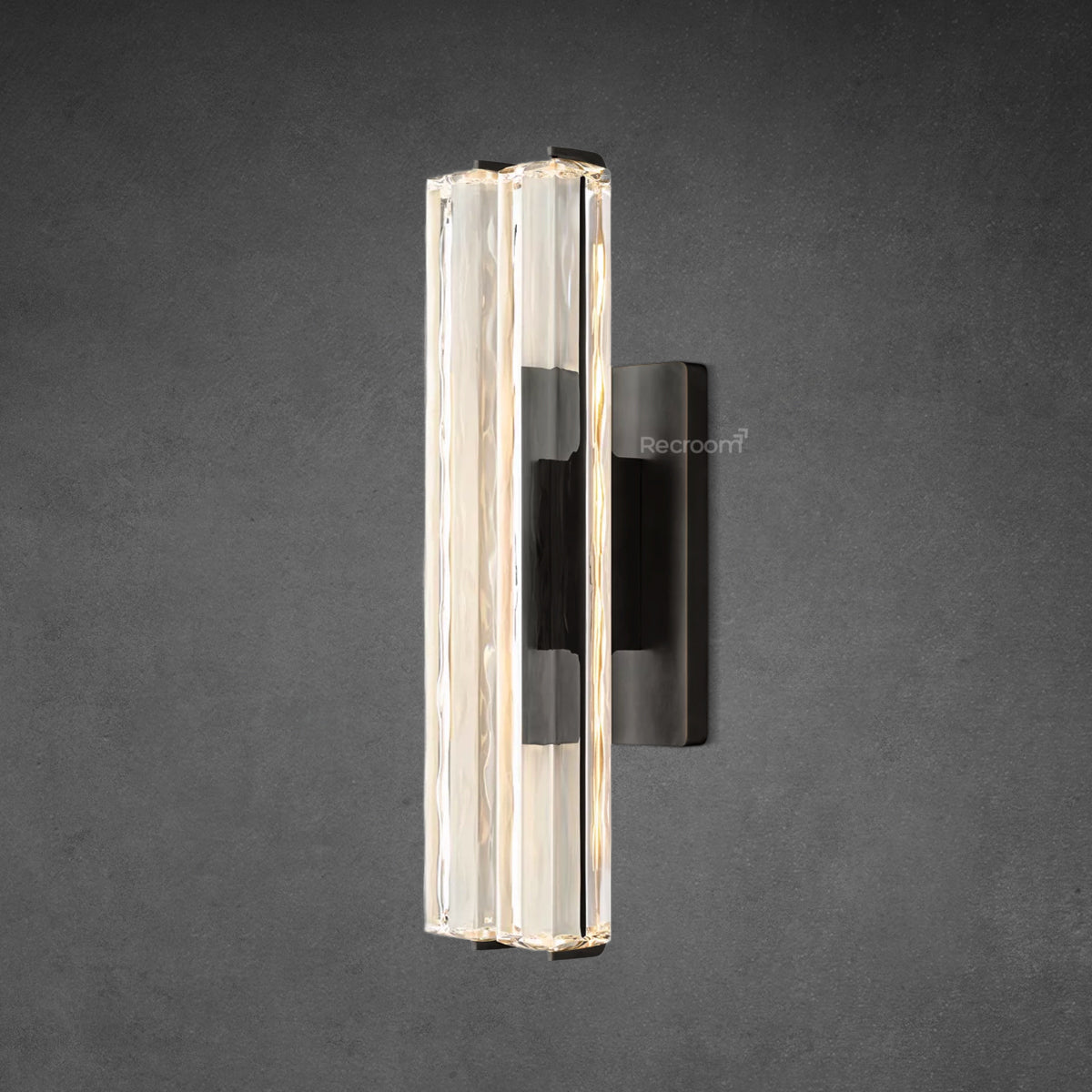 Auduben Crystal Double Sconce 15" 19" 25"