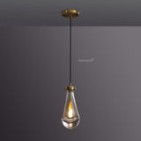 Raindrop Pendant Light 5" Cord/Rod