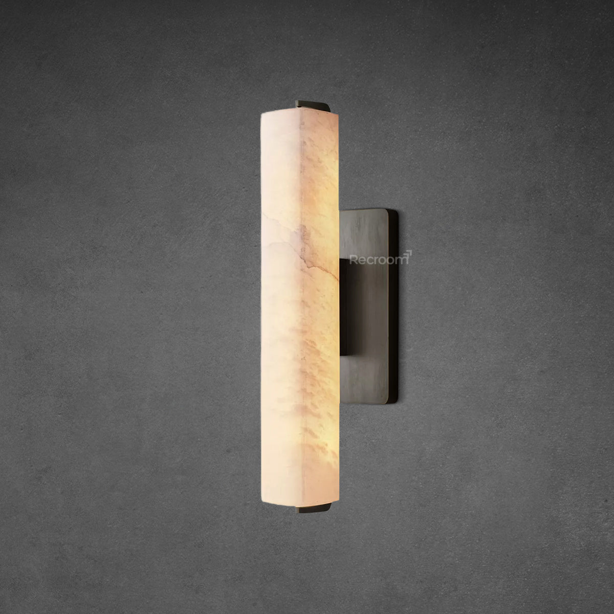 Auduben Alabaster Single Sconce 15" 19" 25"