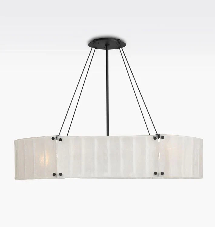 Willamette Glass Linear Chandelier 48"