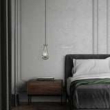 Raindrop Pendant Light 5" Cord/Rod