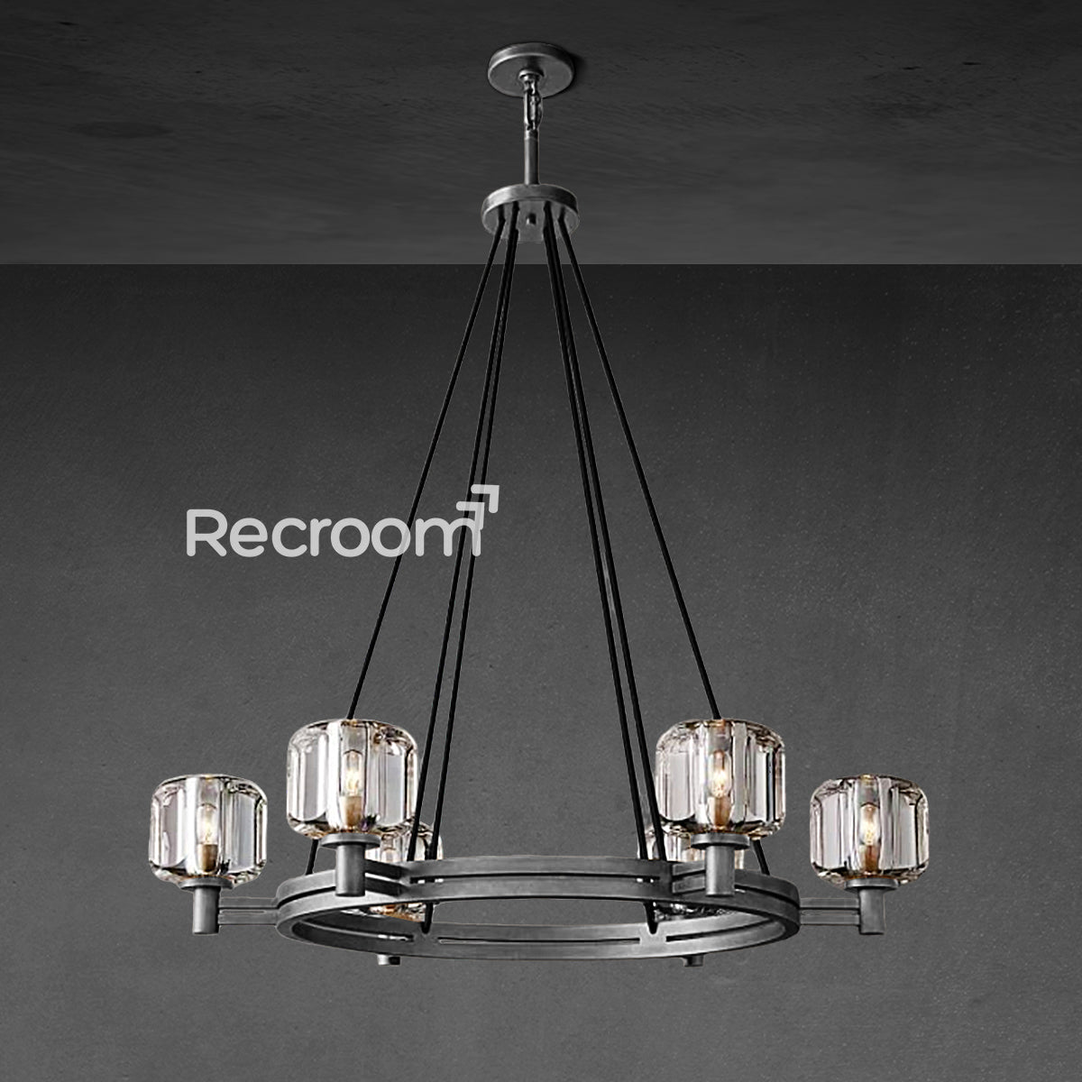 Demarat Round Chandelier 36"